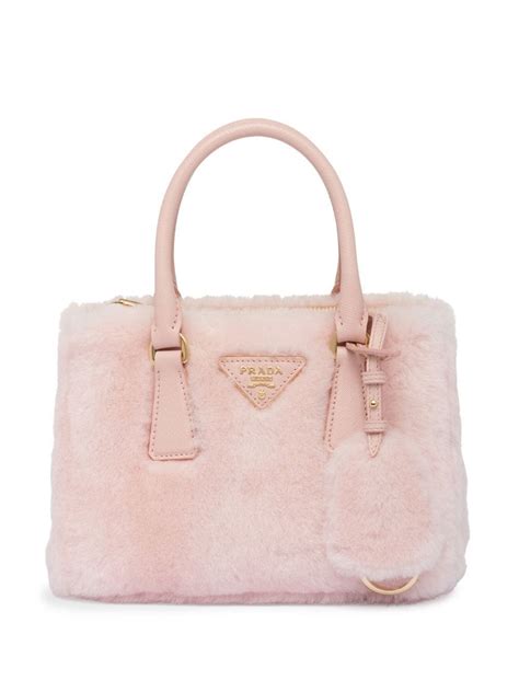 prada galleria shearling tote bag|Prada galleria bag.